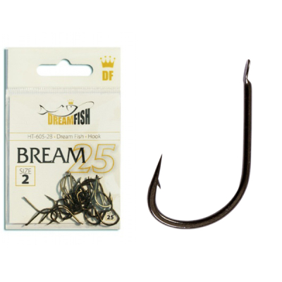 Крючки DreamFish Bream BN #6 25 шт/уп