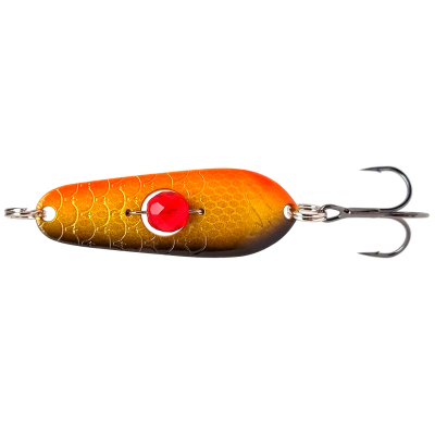 Блесна Kuusamo Rasanen 50/11 (бусинка) Tapas Olive, BL/G/O-B, UV