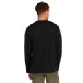 Футболка Simms Logo LS Shirt, Black, XXL