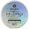 Монофильная леска Zemex Hi-Pro Competition Line 50m clear - d 0.128 mm, 1.67 kg