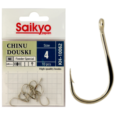 Крючки Saikyo KH-10062 NI CHINU DOUSKI №4 (10 шт.)