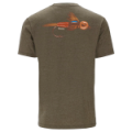 Футболка Simms Let It Fly T-Shirt, Military Heather, L