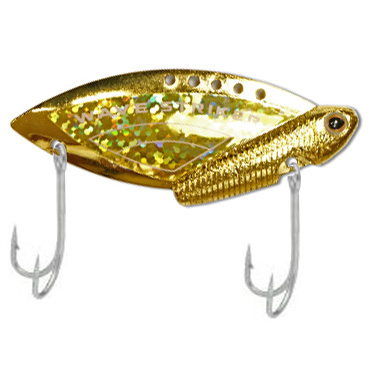 Блесна Kosadaka Wave Striker 10g Gold/Gold ws10GG