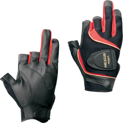 Перчатки Shimano Nexus GL-183M GLOVE 3 RED L