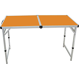 Стол походный CW Funny Table Orange (цвет оранжевый, чехол, допустимая нагрузка до 30 кг, размер 120