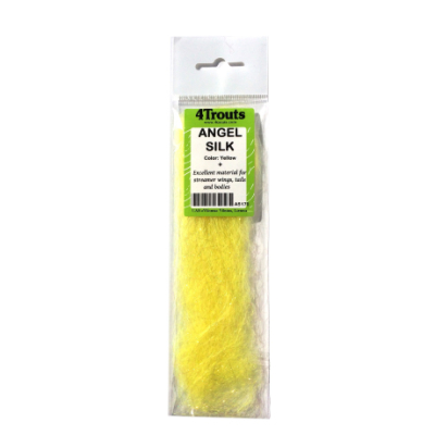 Блёстки волоконные стримерные Angel Silk (4Trouts) Желтый