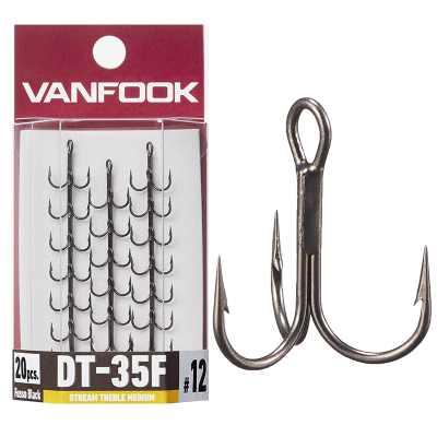 Крючок тройной Vanfook DT-35F Stream Treble Medium #10