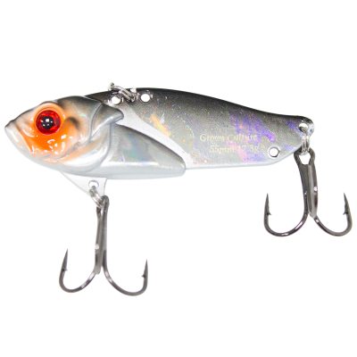 Блесна Цикада Grows Culture VIB 55mm цвет #17 - Black Glow