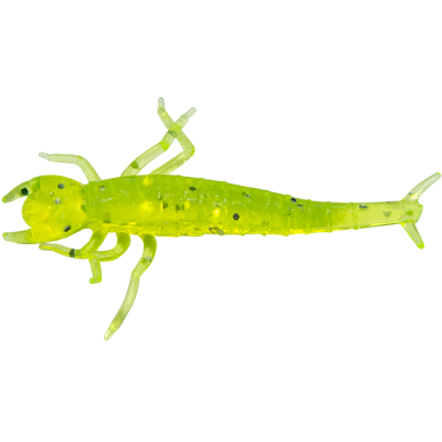 Силиконовая приманка Fish Season "Личинка стрекозы" 2,0"/5,0 см., 0,85 гр., цвет 012 (чеснок уп/6 шт.)