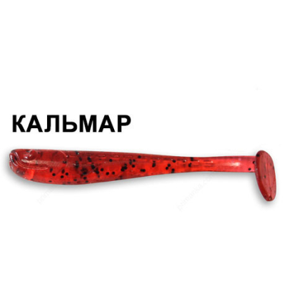 Силиконовая приманка Crazy Fish Nano Minnow 6-4-11-6 кальмар цв. ruby (рубин)