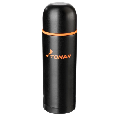 Термос Tonar HS.TM-026 1200ML черный (дополн.пласт.чашка)