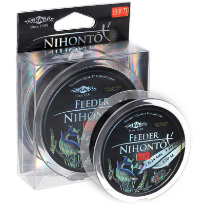 Леска Mikado Nihonto Feeder 150m 0,14 - 3,30кг