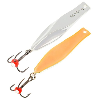 Блесна зимняя Akara Tournament Ice Stik 80 20 гр. цвет SIL/CU