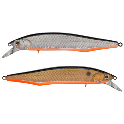 Воблер Strike Pro Intriger 105SP, 105 мм, 15 гр цвет: A70-613-SBO Double Silver/Smoked (EG-194A-SP#A70-613-SBO, код: 9930650)