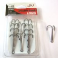 Двойник Jig It Long Double Hooks, 10 шт/уп. №1/0
