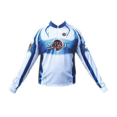 Футболка с длинным рукавом Sprut Ghost of Water White/Blue/S