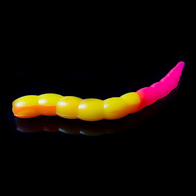 Силиконовая приманка Trout Baits Jara Buf Worm 65 (Сыр) Color #202