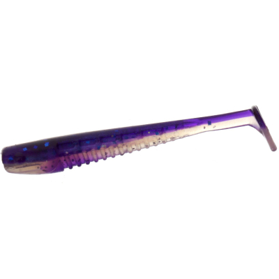 Виброхвост Flagman Icon 2" цв. #0531 Violet/Pearl White (8шт)