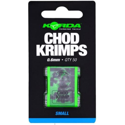 Трубки обжимные Korda Spare Chod Krimps 0,5мм (KSK05C)