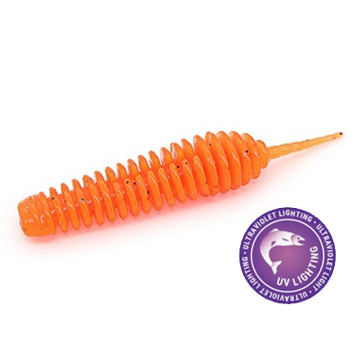 Силиконовая приманка Rampage DeathAdder 2" цв. #045 - Orange Seed UV*