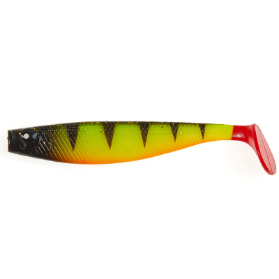 Силиконовая приманка Lucky John 3D Series Red Tail Shad 3.5" цв. PG14 5шт.