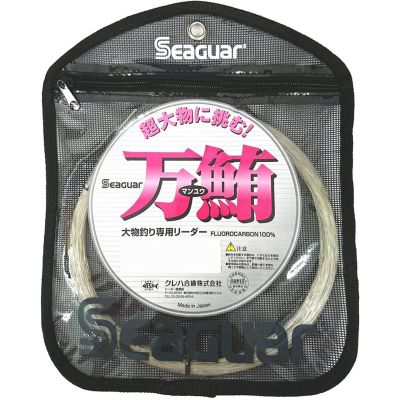 Лидер флюорокарбоновый Kureha Seaguar Manyu 25m #30 d. 0,91 разрыв 90 lb.