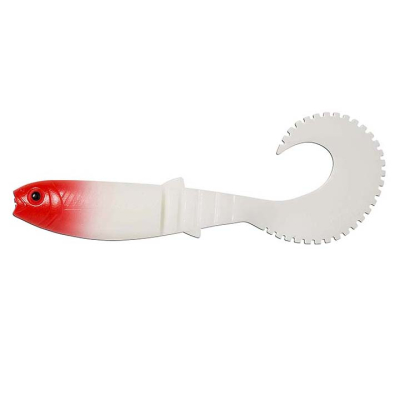 Приманка Savage Gear Cannibal Curl Tail Bulk 10cm 5g 1шт Redhead 61871-001