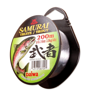 Леска монофильная Daiwa Samurai Trout 0,22мм 200м