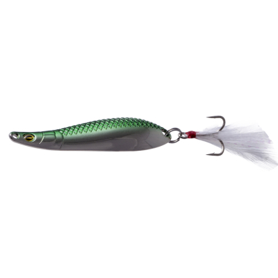 Блесна колеблющаяся Fish Image Phoenix Dance-l 5g цв. Jungle Green Silver JGR S #217