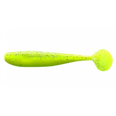 Виброхвост Mottomo Slayer 12,5см Chartreuse Shadow 4шт.