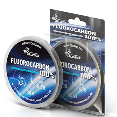 Леска Allvega FX Fluorocarbon 100% Clear (30м) - 0.30мм (LFX3030)