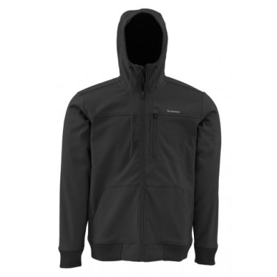 Куртка Simms Rogue Fleece Hoody Black размер XXL