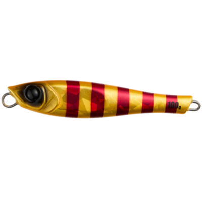 Блесна для джиггинга Tailwalk Yummy Jig TG Tachiuo Game Tuned 60g цвет #17 CH GOLD RED STRIPE