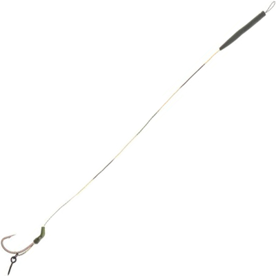 Поводок карповый Mikado Slip D-Rig 23см, кр.№6, 25 lbs (уп.-2шт.) (AMC-PSDR-6)