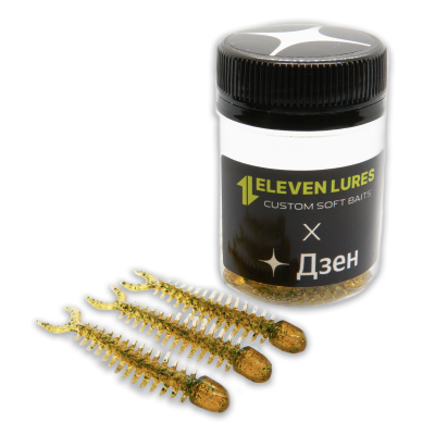 Силиконовые приманки 11Lures Dzen цвет Irish Lager