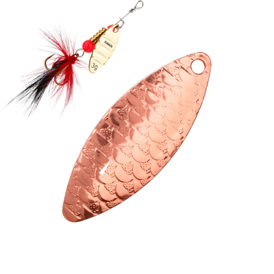 Блесна вращающаяся Mikado Stream №2 - медь/00L