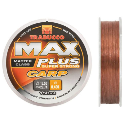 Леска Trabucco Max Plus Carp, Brown 150m - 0.35mm 10.50kg