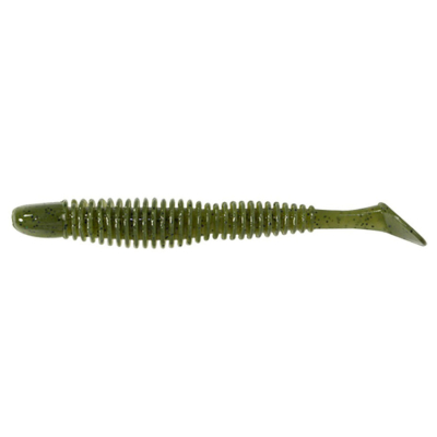 Силиконовая приманка Reins Bubbring Shad 3" цв. #001 Watermelon Seed