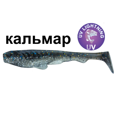 Силиконовая приманка Crazy Fish Tough 2,8" 59-70-10d-6 кальмар цв. natural (природный)