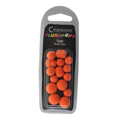 Бойлы плавающие Cotswold Baits Fluoropops Tutti Frutti Orange Mixed Blister BP0062 (оранжевая фруктовая смесь)