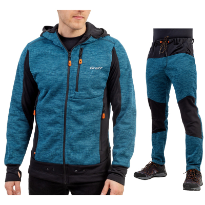 Костюм из флиса Graff 223-Р-BL/SP-9/2XL