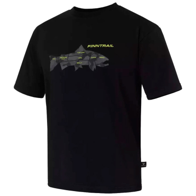 Футболка Finntrail Big Fish 6719 BlackYellow (M)