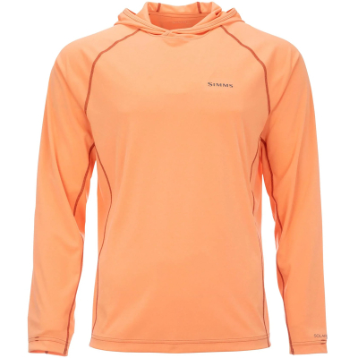 Термофутболка Simms SolarFlex Hoody, Coral Reef Heather, M