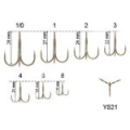 Крючки тройные Decoy Y-S21 #2