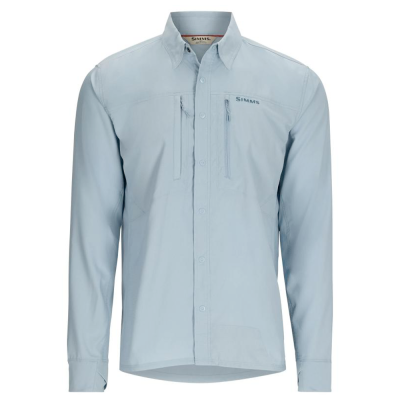 Рубашка Simms Intruder BiComp Fishing Shirt, Steel Blue, S
