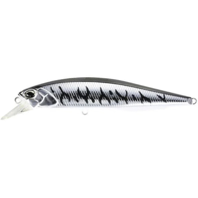 Воблер DUO Realis Jerkbait 85F цвет #ASAZ400 Gunmetal M Silver Tiger