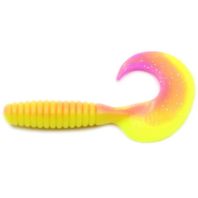 Силиконовая приманка Yaman Spiral 5" цвет #24 - Gum (уп. 5 шт.)
