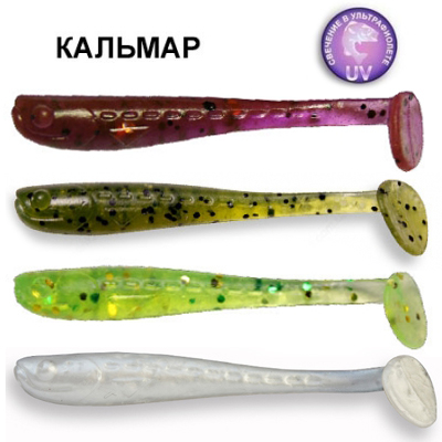 Силиконовая приманка Crazy Fish Nano Minnow 6-40-М47-6 кальмар  цв. MIX47