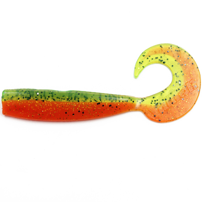 Силиконовая приманка Yaman Lazy Tail Shad 9" цвет #16 -Arbuz  (уп. 2 шт.)