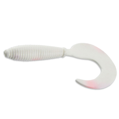 Силиконовая приманка Тула Головастик 4 цв. 001 белый